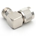Miniatyrbillede 4 af 5: IC 1 stk. UHF SO239 hunstik til UHF PL259 hanstik ret vinkel R