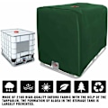 Pikkukuva 4 / 5: IBC-säiliön suojapeite 1000 litran IBC-säiliölle, GU.B/bon 116 x 100 x 120 cm Vesisäiliön suojus UV-suojattu Sateenkestävä (Vihreä)..DEBUNS