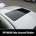 Pikkukuva 2 / 5: IC Musta Auto Autosimulaatio Panoraama Kattoluukku Tarra Kattotarra 1