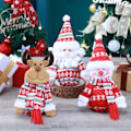 Miniatyrbilde 4 av 4: IC Jul Store tøyposer Matkasser Gjenbrukbar gavepose