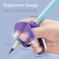Miniatyrbilde 3 av 5: Blyantgrep for barn håndskrift ergonomisk 5 fingre blyantgrep holdningskorrigering skrivehjelpegrep for småbarn