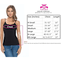Miniatyrbilde 5 av 5: IC Camisole linne dame, pustende bomullsstretch (stor)
