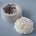 Miniatyrbild 2 av 2: Doftljus silikon stor pion form