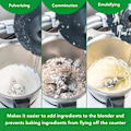 Miniatyrbild 3 av 5: Blender Splash Guard Lock för Thermomix TM6 TM5 Plast Anti Splash Kitchen Mixer Cover för Utbyte