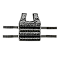 Miniatyrbild 3 av 5: Maximal belastning 15kg/35kg Justerbar västvikt Träningsvikt Lastning Klädstyrketräning Med 6kg Benvikt 5kg Armvikt (tom)