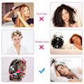 Miniatyrbilde 2 av 5: Sov-in No Heat Curlers - Diy Hair Rollers (12 stk)