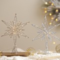 Miniatyrbild 2 av 5: Julgransstjärna för julgransdekorationer style 3