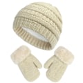 Pikkukuva 1 / 5: IC Lastenmyssy ja -setti Vauva Taapero, poika/tyttö söpö paksu Beige