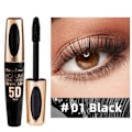 Miniatyrbillede 1 af 3: Vandtæt Mascara, 5D Mascara Sort Volumen og længde Vandtæt, Øjenvippemascara, Mascara med Falsk Lash Effekt med blød Mascarabørste