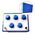 Miniatyrbilde 4 av 5: J2361 Motstandsboks Presisjon Variabel Dekaderesistor 0-9999.9 Motstandsmålere For Undervisning Ins - MXBC