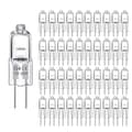 10-pak G4 halogenpærer 20W 12V - Varm hvid