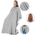Miniatyrbilde 2 av 7: Frisørkåpe Barber Cape, Klippekapper, Full Lengde Vanntett Frisør Frisør Cape for Hårstyling, Klipp og Farger C