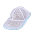 Miniatyrbilde 1 av 5: Enkel hattvaskbeskytter Baseball Cap Cleaner Vaskeripose Vask hattpose Vaskemaskin Mesh Bag Ny 2 stk