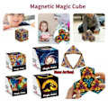 Miniatyrbilde 4 av 4: 3D magisk kube Shashibo formforskyvningsboks Pusselleker gave MC-01
