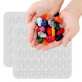 Miniatyrbillede 4 af 5: IC 3D Kranie Isforme, BPA-fri Silikone Isterninger Form bakke med stil 2