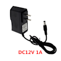 Miniatyrbilde 1 av 3: IC 12V1A strømadapter Veggmontert