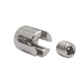 Miniatyrbilde 3 av 5: Pakke med 5 kabelklemmer i rustfritt stål (A4) - For 2 mm kabel - M8 (for 2 mm kabel)