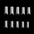 Miniatyrbilde 5 av 6: 500 stk negltips falske negler akryltips i boks Clear