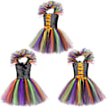 Pikkukuva 5 / 5: IC Halloween Carnival tyttö prinsessahame cosplay. Oranssi M