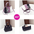 Miniatyrbilde 2 av 5: IC Håndvesker for kvinner Mote Damevesker PU Lær Satchel Skuldervesker Tote Bags