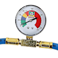 Miniatyrbild 3 av 4: 2024 R134a Bil Kylskåp Gas Påfyllningsverktyg Med Tryckmätare Luftkonditionering Kylskåp-yzy