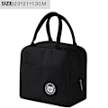 Miniatyrbild 2 av 5: Lunch Box Bag Bento Box Isolering Pack Termisk Picknickväskor Black