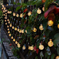 Miniatyrbild 10 av 10: Boll ljusslinga rum atmosfär bubbla boll ljusslinga utomhus batterilåda dekoration stjärnljus Rose flower string lights 22 meters 200 lights (solar 8 modes)