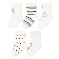 Pikkukuva 1 / 5: IC Baby puuvillaiset pitosukat, sarjakuva karhusukat, pehmeät, lämpimät talvisukat, pieni kukka