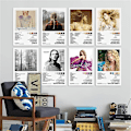 Miniatyrbillede 3 af 5: 12 Pak Taylor Swift Album Poster Prints Album Cover Væghængt Dekoration Gave til Swiftie TS Fans Musikelskende
