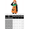 Pikkukuva 5 / 6: Lasten Halloween-asut, kuuma kurpitsaliivi pojille ja tytöille pumpa väst 3-4 år