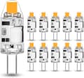 10-pack 2W G4 LED-lampor, 3000K varmvit, 200lm, 12V