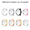 Miniatyrbillede 1 af 5: IC-etui, der er kompatibelt med Samsung Galaxy Active 2 Watch Transparent + rosaguld