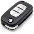 Miniatyrbillede 3 af 5: IC Bilfjernbetjening Nøglehus erstatning for Re-nault Clio 3 Kangoo Master Modus Twingo fjernbetjening bilnøgle med PCF7961 3 knapper