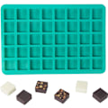 Miniatyrbillede 1 af 7: Forme Forme 40 hul firkantede forme til hjemmelavet karamel, hårdt slik, trøffelchokolade, keto fedtbomber, gummi, gele,