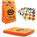 Miniatyrbilde 1 av 5: Halloween Papirpose, Godteripose, Gavepose Sett, 36 stk Kraft Papirpose, Barnebursdag Papirpose, Bryllupsfest, Gaveinnpakning