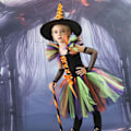 Pikkukuva 4 / 5: IC Halloween Carnival tyttö prinsessahame cosplay. Oranssi M