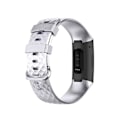 Miniatyrbild 4 av 5: Färgspänne TPU handledsrem för Fitbit Charge 4 / Charge 3 / Charge 3 Se Storlek: L