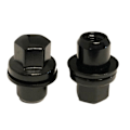 Miniatyrbilde 4 av 5: 20x Sorte Lug Nuts M14x1.5 Passer Til Land Range Rover Sport Hse Lr3 Lr4 Lr2 Hjul