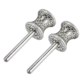 Miniatyrbilde 2 av 5: 2-pakning diamant slipeskiver for hundeklør til roterende verktøy, passer til og mange andre