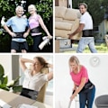 Miniatyrbillede 5 af 5: IC S Elastisk taljebælte Dobbelt kompressionsgymnastik lændestøtte