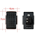 Miniatyrbilde 4 av 5: 6/12v gasspedal fotpedal tilbakestillingskontrollbryter for barn elektrisk bilkontakt
