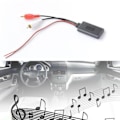 Miniatyrbilde 4 av 5: Bluetooth AUX-mottakermodul 2 RCA-kabeladapter Bilradio Ster