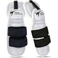 Miniatyrbillede 1 af 4: IC Taekwondo Skinnebensbeskytter Underarms Albuebeskytter, WT MMA Kampsport Kickboxing Karate Sparring Muay Thi Træning