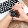 Miniatyrbillede 4 af 5: IC Samsung Gear S3 / Galaxy Watch 46 mm armbånd 22 mm Sort