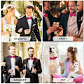 Miniatyrbillede 5 af 7: Flot Butterfly-slips til mænd, klassisk ensfarvet slips Butterfly-slips til mænd, satin Tux Butterfly-slips, justerbar formel Butterfly-slips til fest, bryllup Rose red