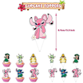 Miniatyrbilde 2 av 5: Lilo & Stitch Tema Bursdagsfest Tilbehør Ballonger Banner Kakepynt Dekor
