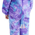 Miniatyrbild 6 av 7: Enhörning Pyjamas för Barn Djursovkläder Toddler Flickor Romper Kostym för Halloween Födelsedagsfest Lila