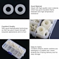 Miniatyrbillede 2 af 5: Nylon Skive Plastik Spacer M2 M2.5 M3 M4 M5 M6 M8 M10 Flad Skive Rund 520 Stk