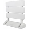 Miniatyrbillede 5 af 5: DEBUNS Foldbart Brusebadssæde i Aluminium og ABS, 330 x 320 x 70 mm