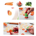 Miniatyrbillede 3 af 5: IC Stål Frugt Grøntsagsfondant DIY Cookie Form
